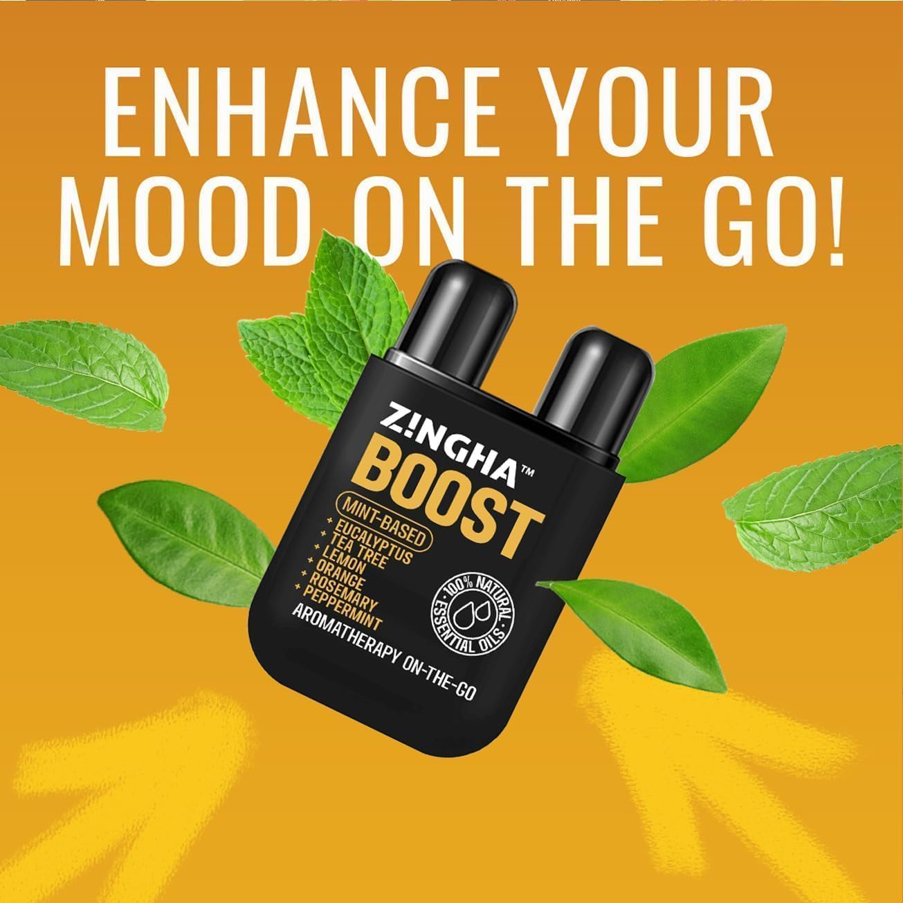 SPEARMINT Double Nasal Inhaler - 2 Pack