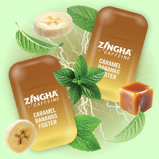 +CAFFEINE - CARAMEL BANANAS FOSTER Double Nasal Inhaler - 2 Pack