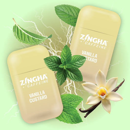 +CAFFEINE - VANILLA CUSTARD Double Nasal Inhaler - 2 Pack