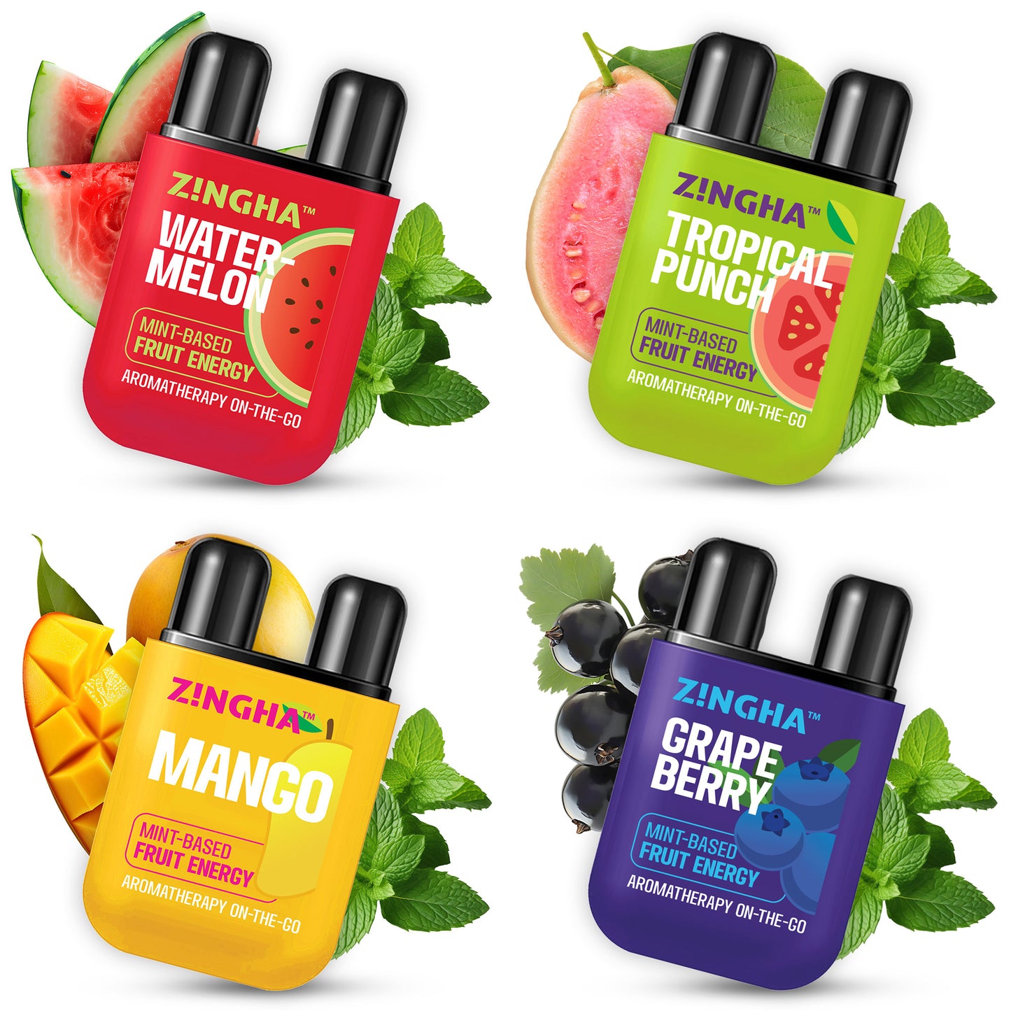 FRUIT ENERGY Double Nasal Inhaler - 24 Pack