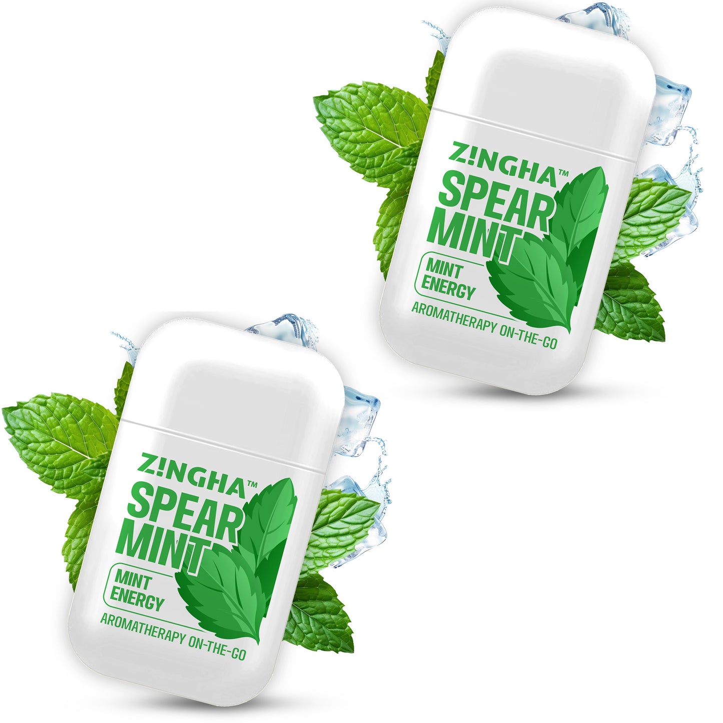 SPEARMINT Double Nasal Inhaler - 2 Pack