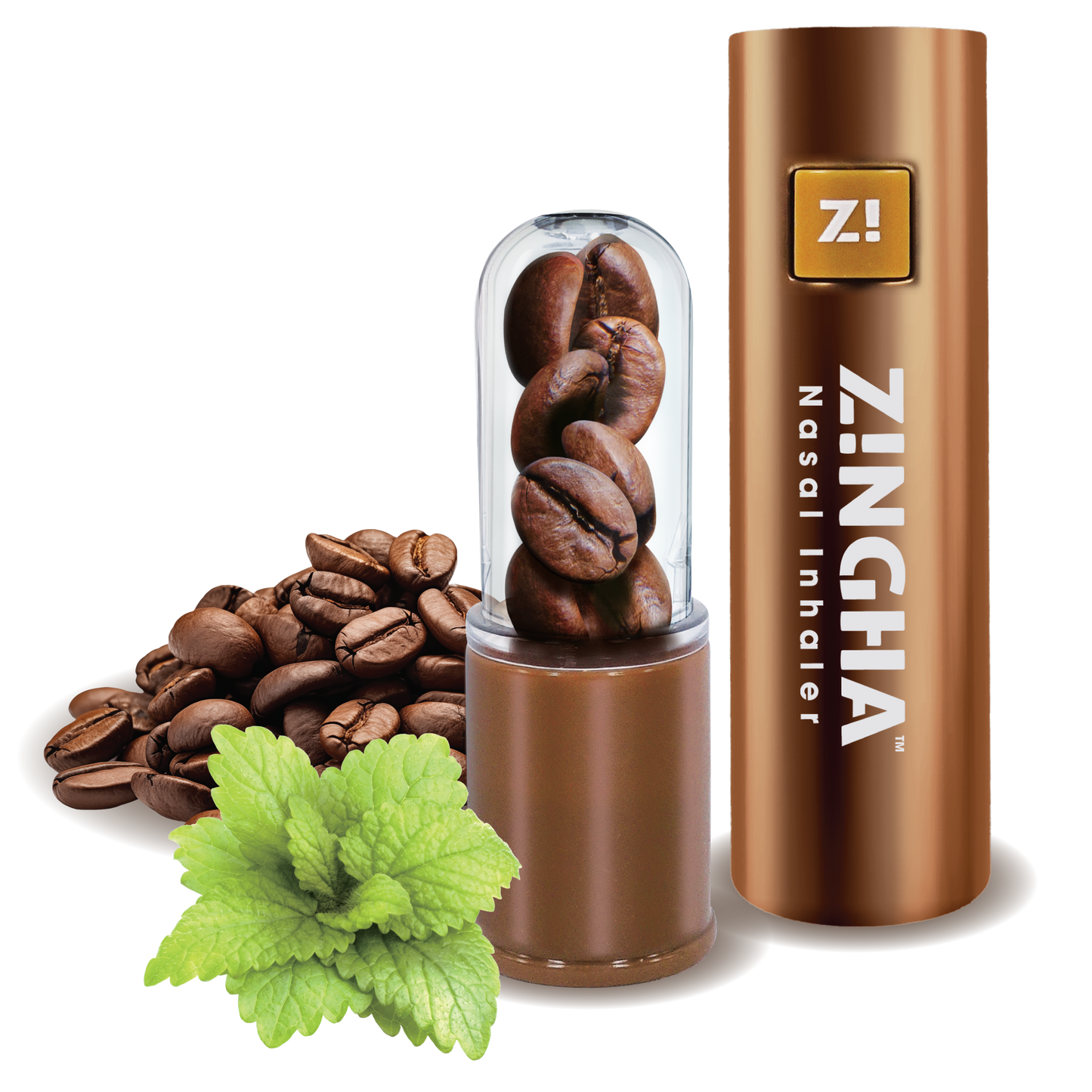 Cool Beans Coffee Mint Premium Nasal Inhaler