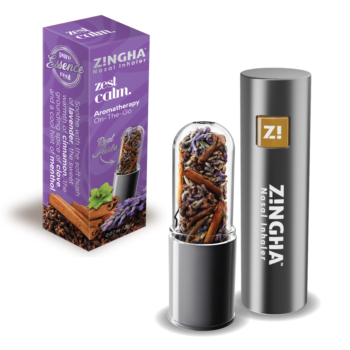 Zest 24-Pack Premium Nasal Inhaler