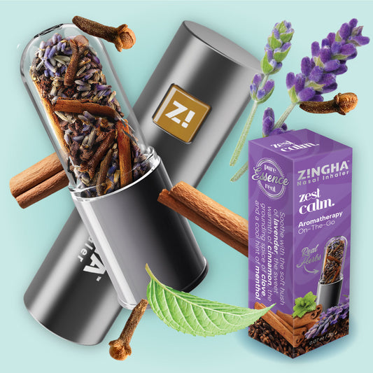 The Zest Herbal CALM Premium Nasal Inhaler