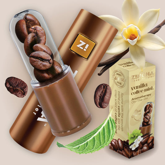 Cool Beans Vanilla Coffee Mint Premium Nasal Inhaler