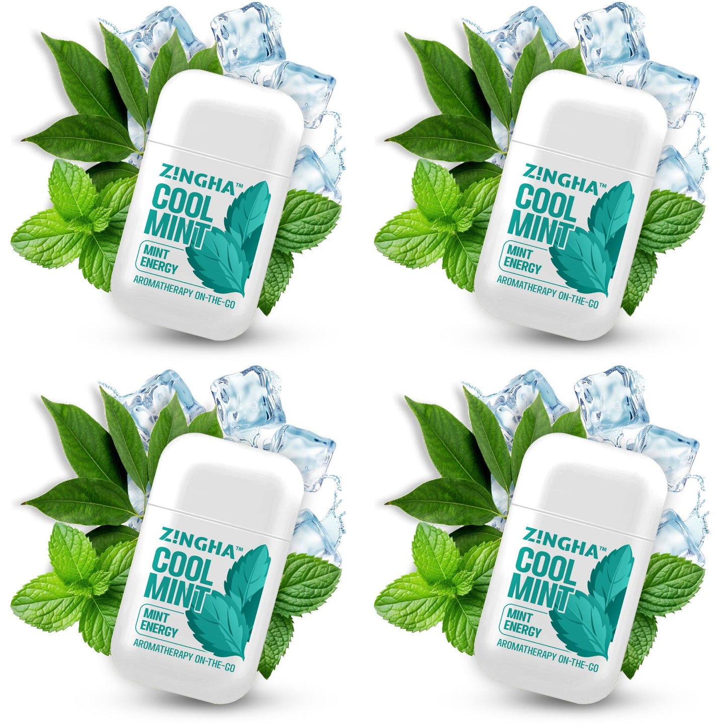 COOLMINT Double Nasal Inhaler - 4 Pack