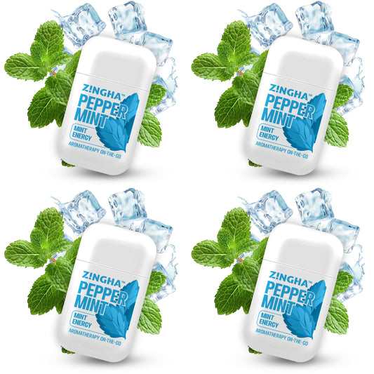 PEPPERMINT Double Nasal Inhaler - 4 Pack