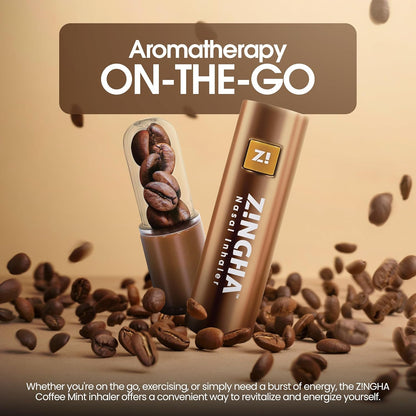 Cool Beans Cinnamon Coffee Mint Premium Nasal Inhaler