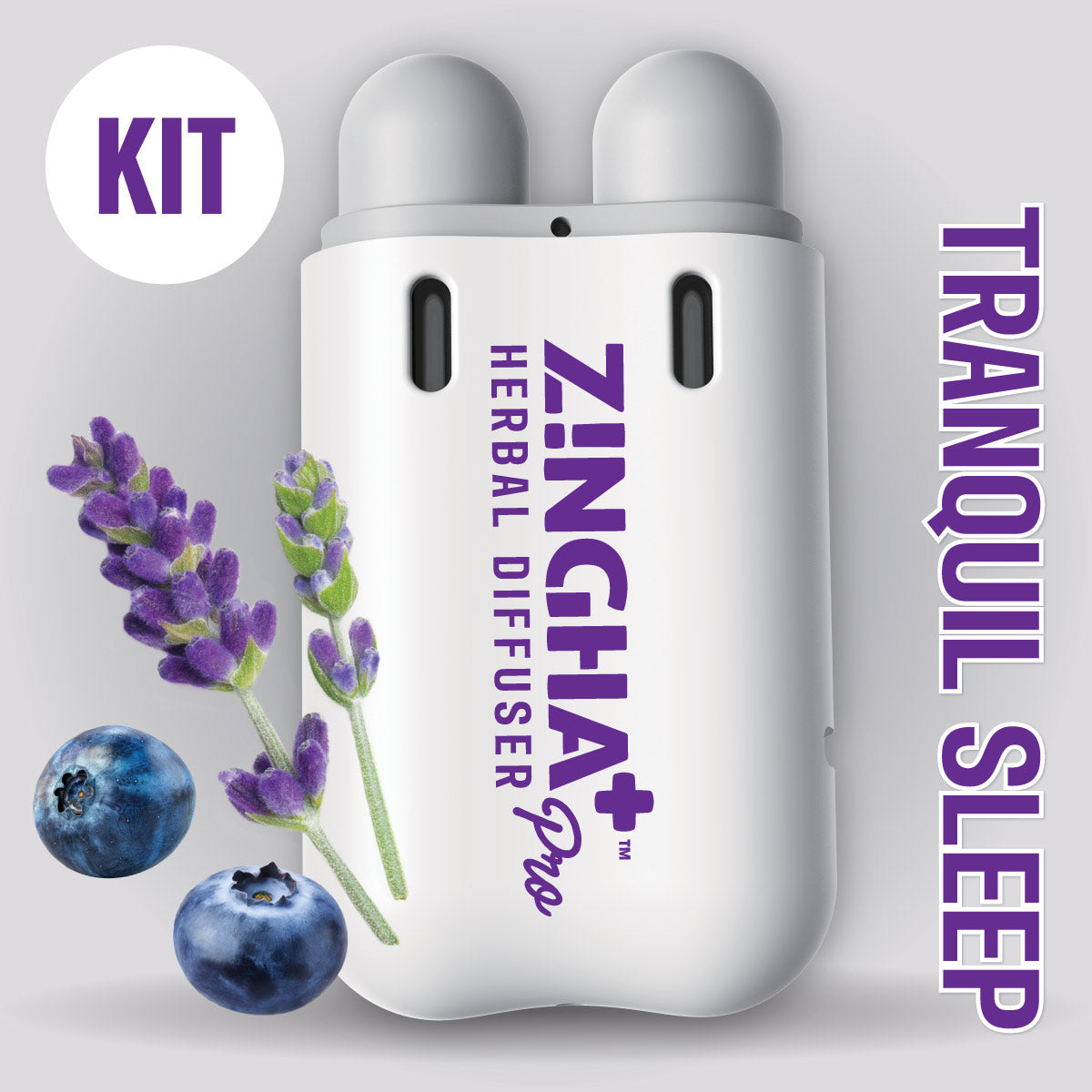 TRANQUIL SLEEP Digital Herbal Diffuser PRO+ / Lavender Blueberry + GABA (Starter Kit)