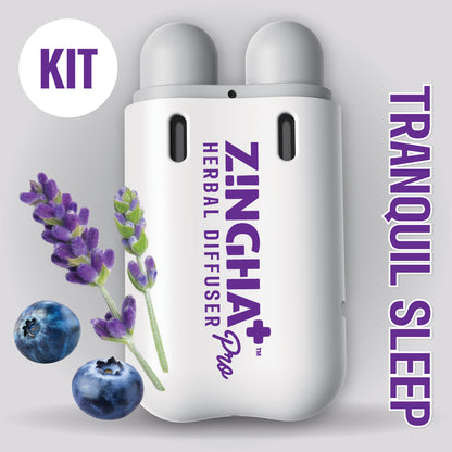 TRANQUIL SLEEP Digital Herbal Diffuser PRO+ / Lavender Blueberry + GABA (Starter Kit)