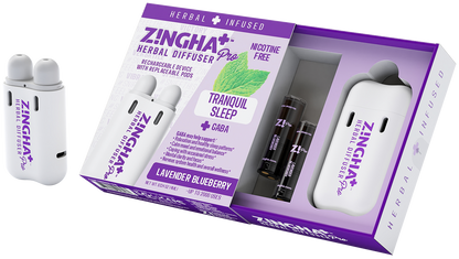 TRANQUIL SLEEP Digital Herbal Diffuser PRO+ / Lavender Blueberry + GABA (Starter Kit)