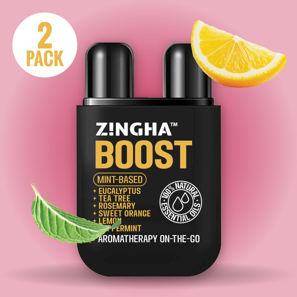 BOOST Double Nasal Inhaler - 2 Pack – Z!NGHA