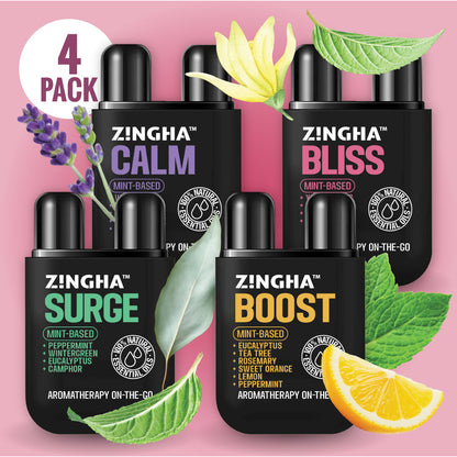 ESSENTIALS Double Nasal Inhaler - Variety 4 Pack