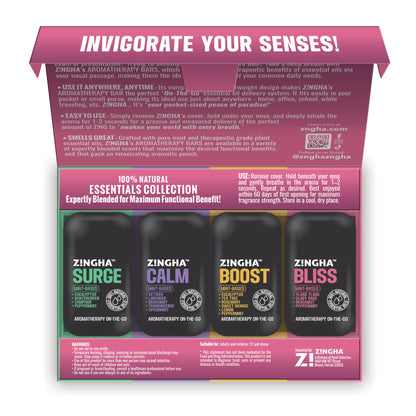 ESSENTIALS Double Nasal Inhaler - Variety 4 Pack