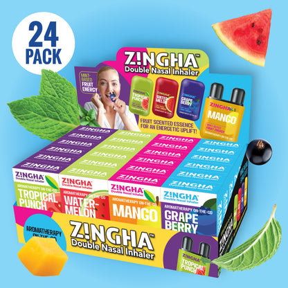 FRUIT ENERGY Double Nasal Inhaler - 24 Pack