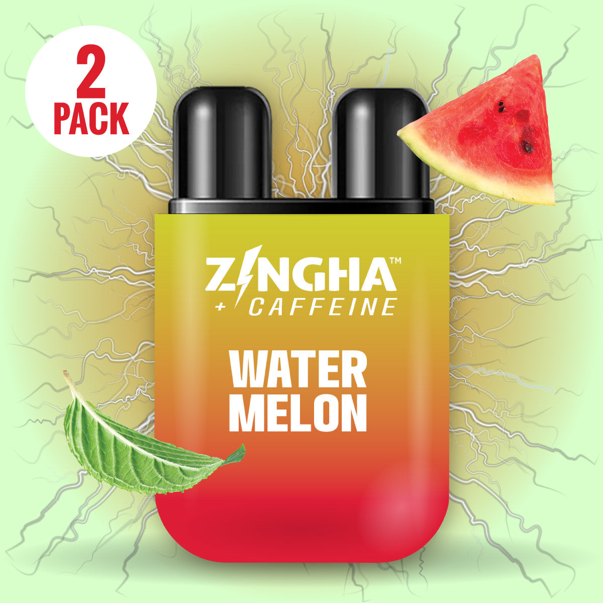 WATERMELON Double Nasal Inhaler - 2 Pack