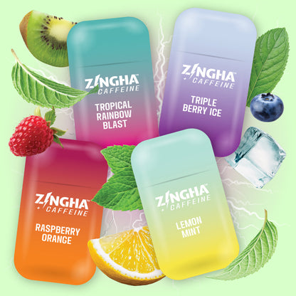 +CAFFEINE - FRUIT BOOST Double Nasal Inhaler - 24 Pack