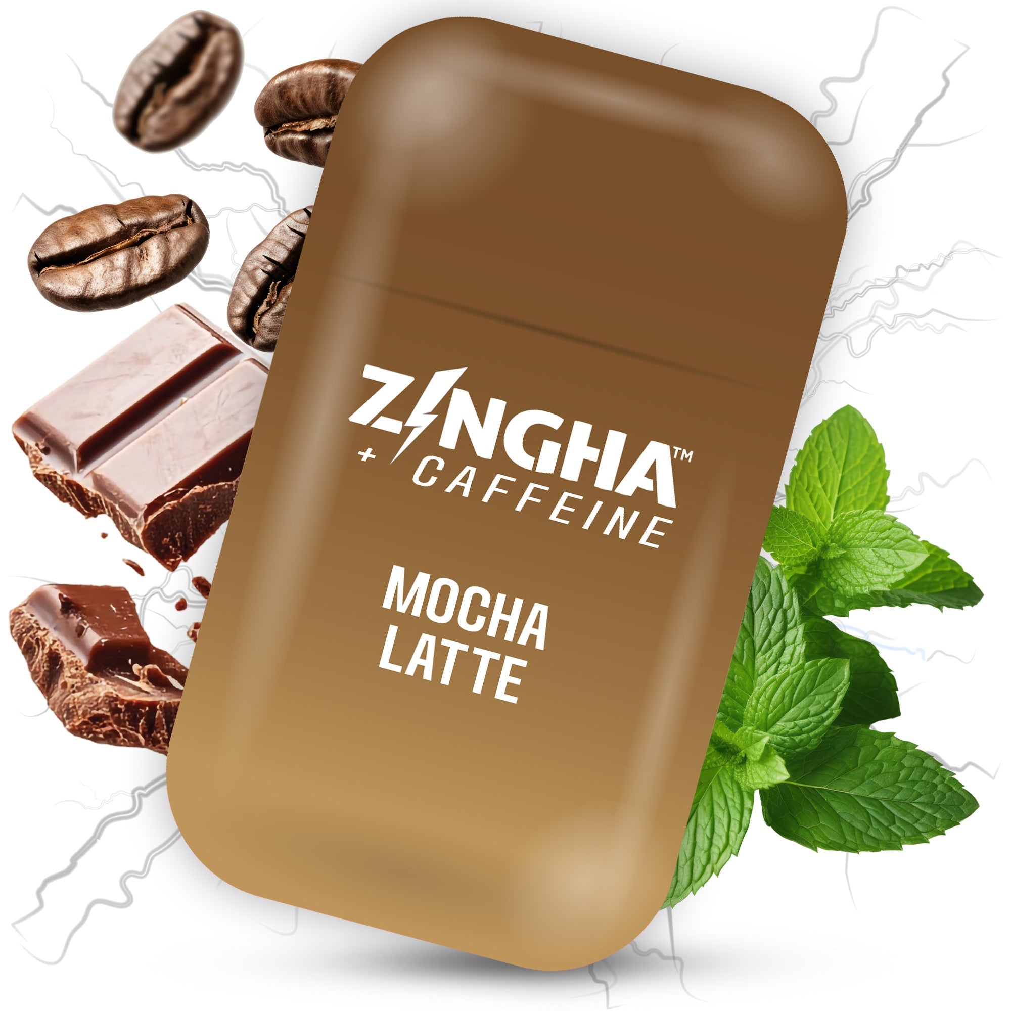 CAFFEINE - MOCHA LATTE Double Nasal Inhaler - 2 Pack – Z!NGHA