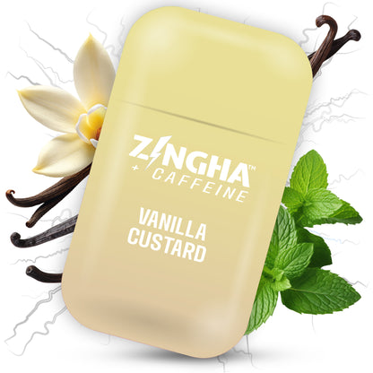 +CAFFEINE - VANILLA CUSTARD Double Nasal Inhaler - 2 Pack