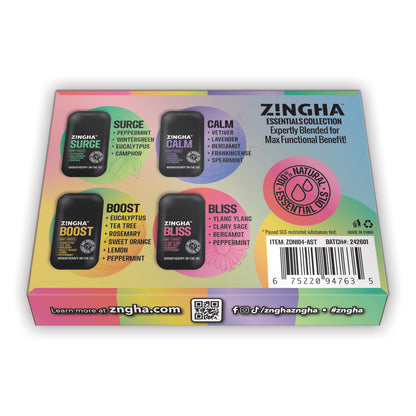 ESSENTIALS Double Nasal Inhaler - Variety 4 Pack