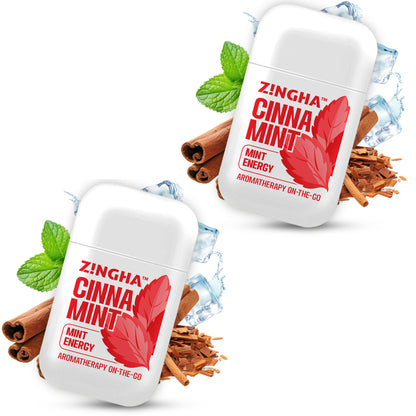 CINNAMINT Double Nasal Inhaler - 2 Pack