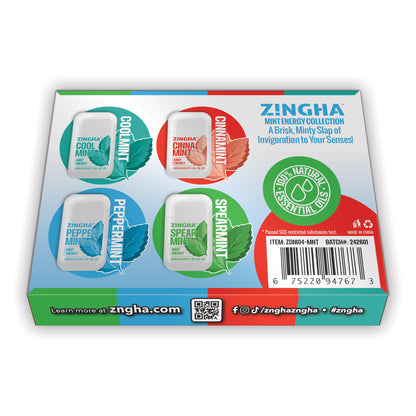 BOLD MINT Double Nasal Inhaler - Variety 4 Pack