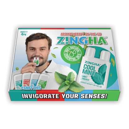 BOLD MINT Double Nasal Inhaler - Variety 4 Pack