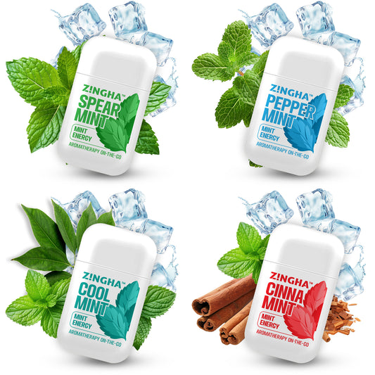 BOLD MINT Double Nasal Inhaler - Variety 4 Pack