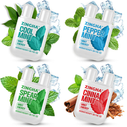 BOLD MINT Double Nasal Inhaler - Variety 4 Pack