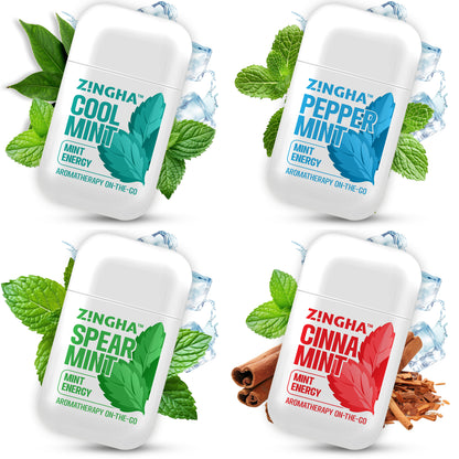 BOLD MINT Double Nasal Inhaler - Variety 4 Pack