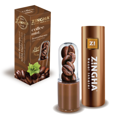 Cool Beans Coffee Mint Premium Nasal Inhaler