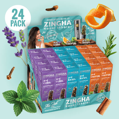 Zest 24-Pack Premium Nasal Inhaler