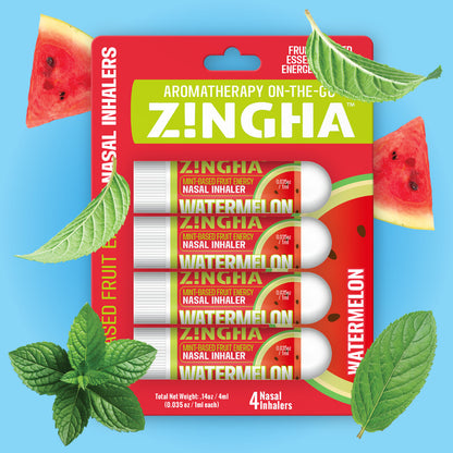 FRUIT ENERGY Single Nasal Inhaler - 4 Pack