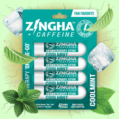 BOLD MINT Single Nasal Inhaler - 4 Pack