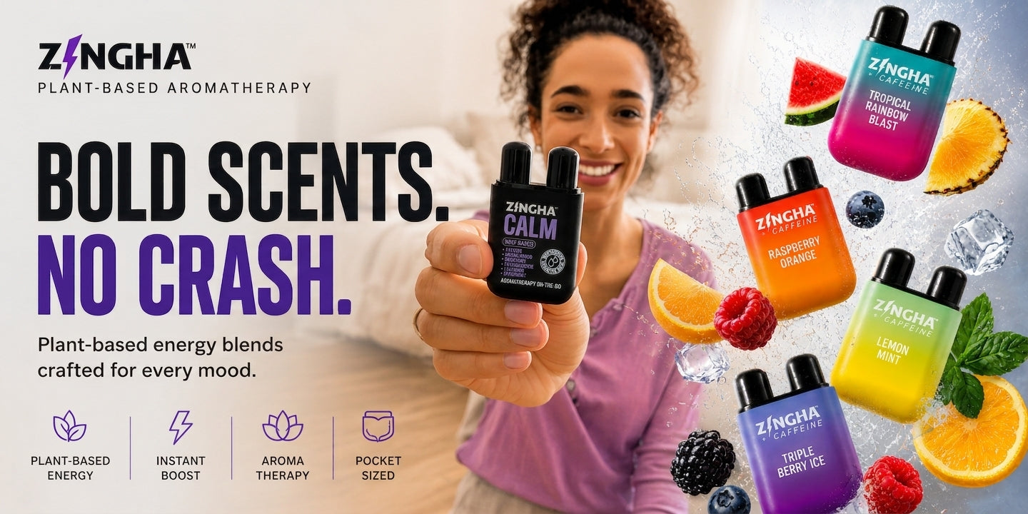 Z!NGHA - Double Nasal Inhaler Aromatherapy